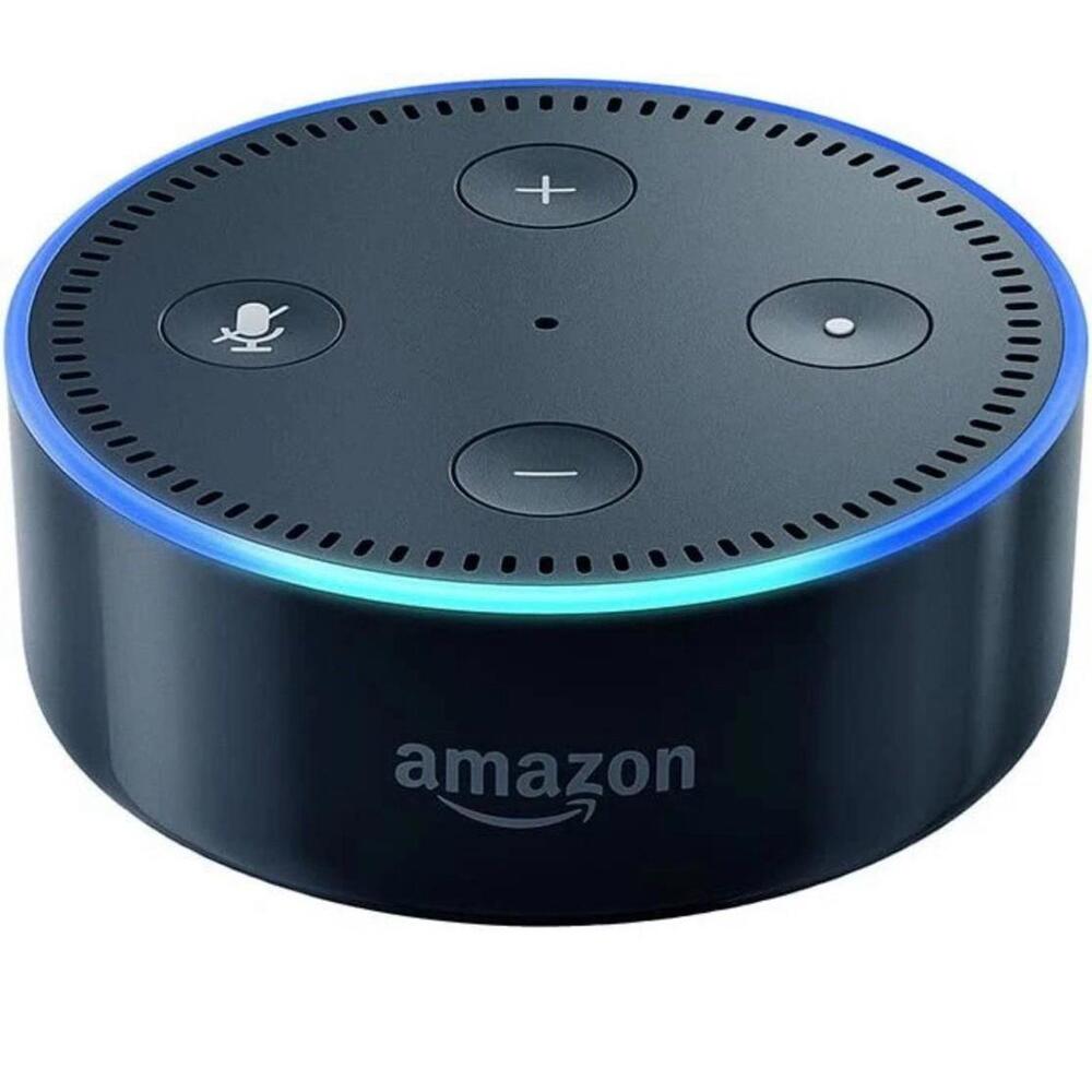 Amazon Echo Dot 2nd Generation Bluetooth Smart Speaker, Alexa-Enabled, Black